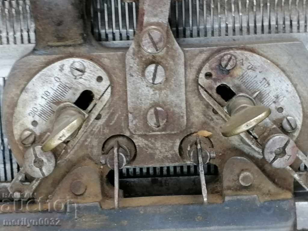 Auction Old German knitting machine Gloriosa by Walters & Co Auction Old German knitting machine Gloriosa by Walters & Co