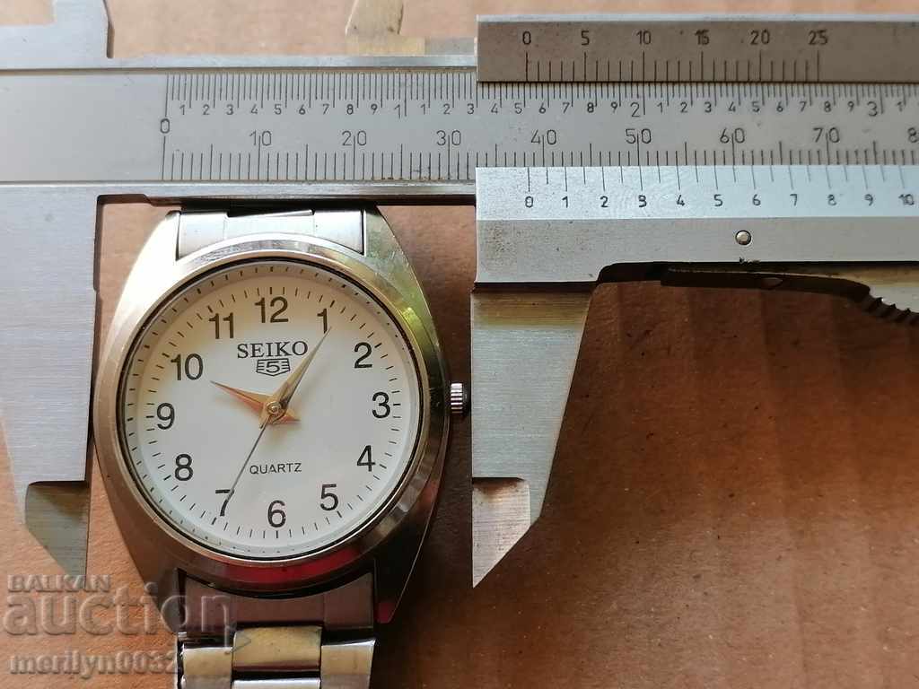 Seiko wristwatch 5 second hand, WORKS - 5 Seiko wristwatch 5 second hand, WORKS - 5