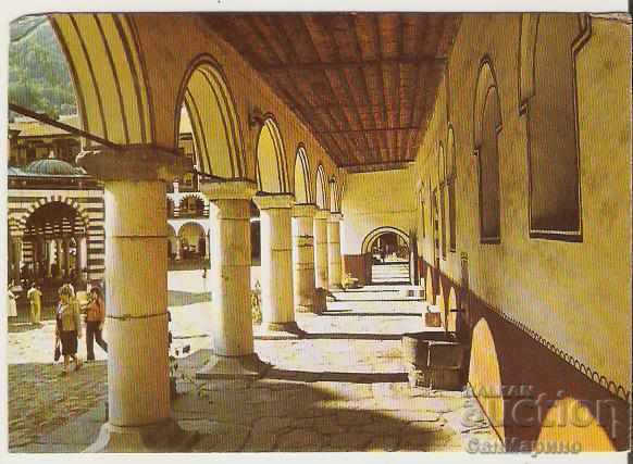 Card Bulgaria Colonada Mănăstirii Rila *