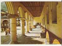 Card Bulgaria Rila Monastery Colonnade *