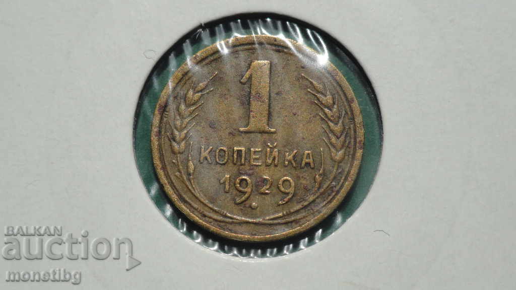 Rusia (URSS) 1929 - 1 copeck