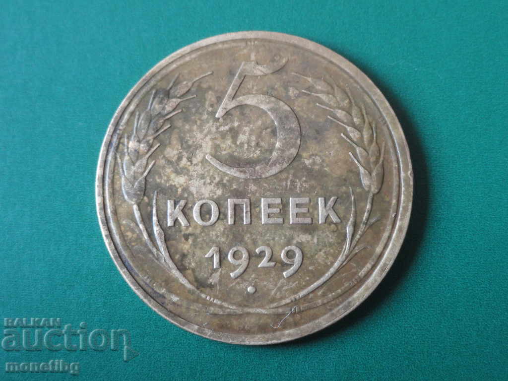 Russia (USSR) 1929 - 5 kopecks - 5