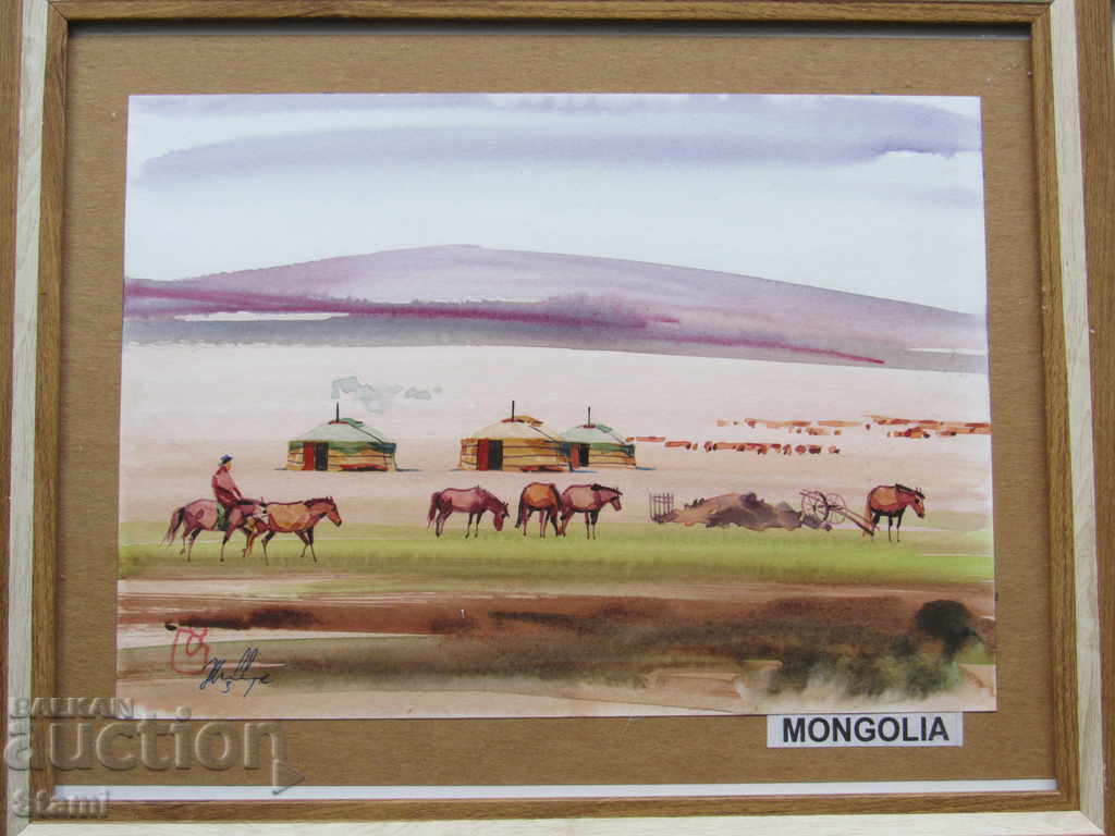 +Seria picturi traditionale - Mongolia - 12-6