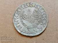 Ottoman coin 3.1 grams of silver 465/1000 Mahmud 2nd
