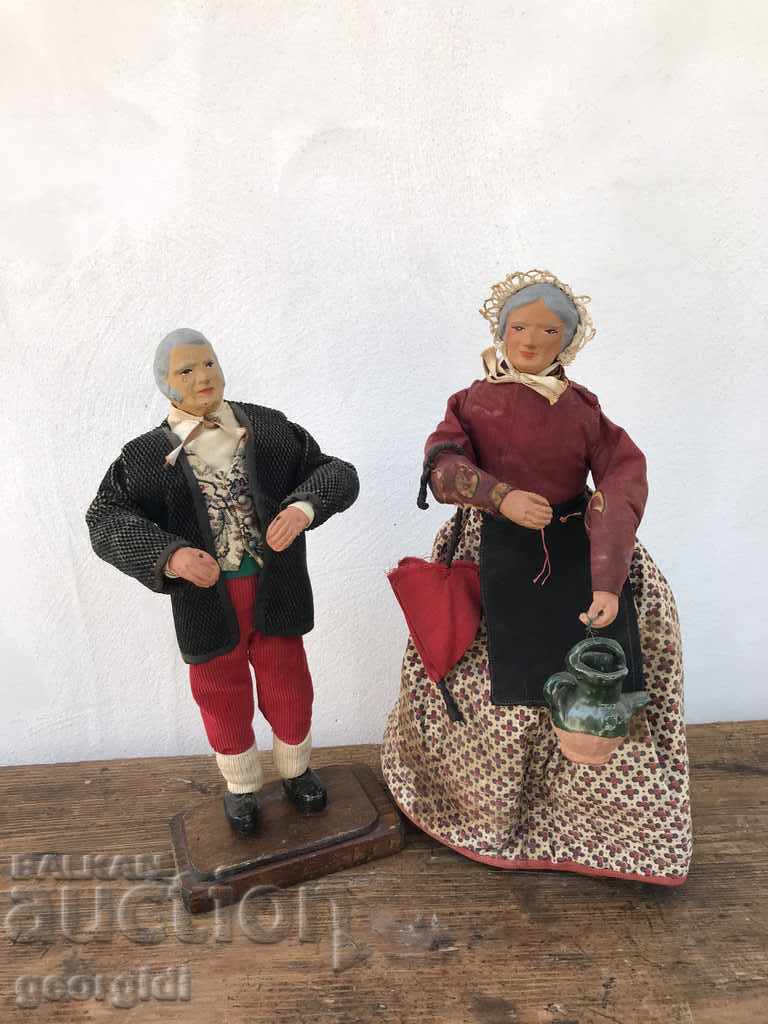Old Dutch ceramic figures №0439