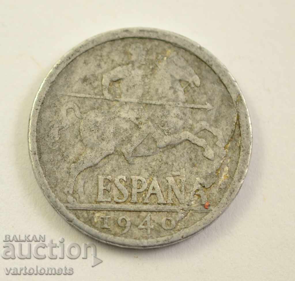 FASCIST SPAIN 10 cents, 1940