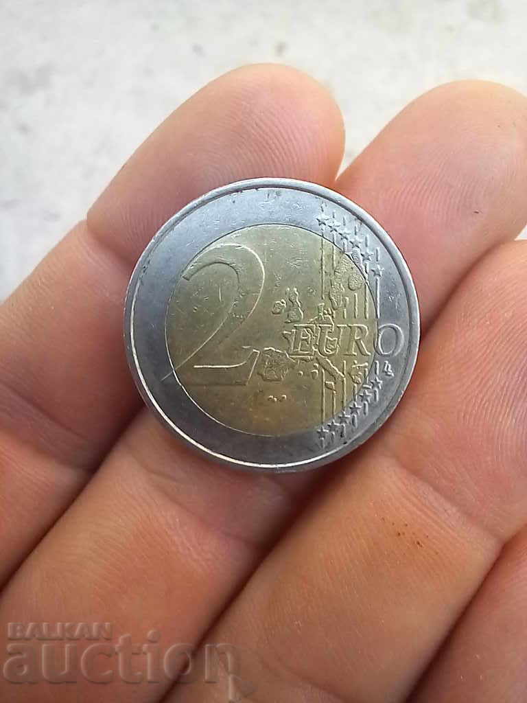 Atenţie! 2 euro CU MONEDĂ DE EROARE