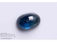 Blue-green sapphire cabochon 0.72ct only heated