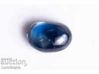 Blue-green sapphire cabochon 0.59ct only heated