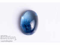 Blue-green sapphire cabochon 0.63ct only heated