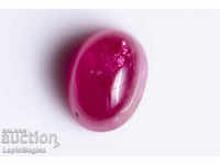 Ruby cabochon oval 1.46ct only heated