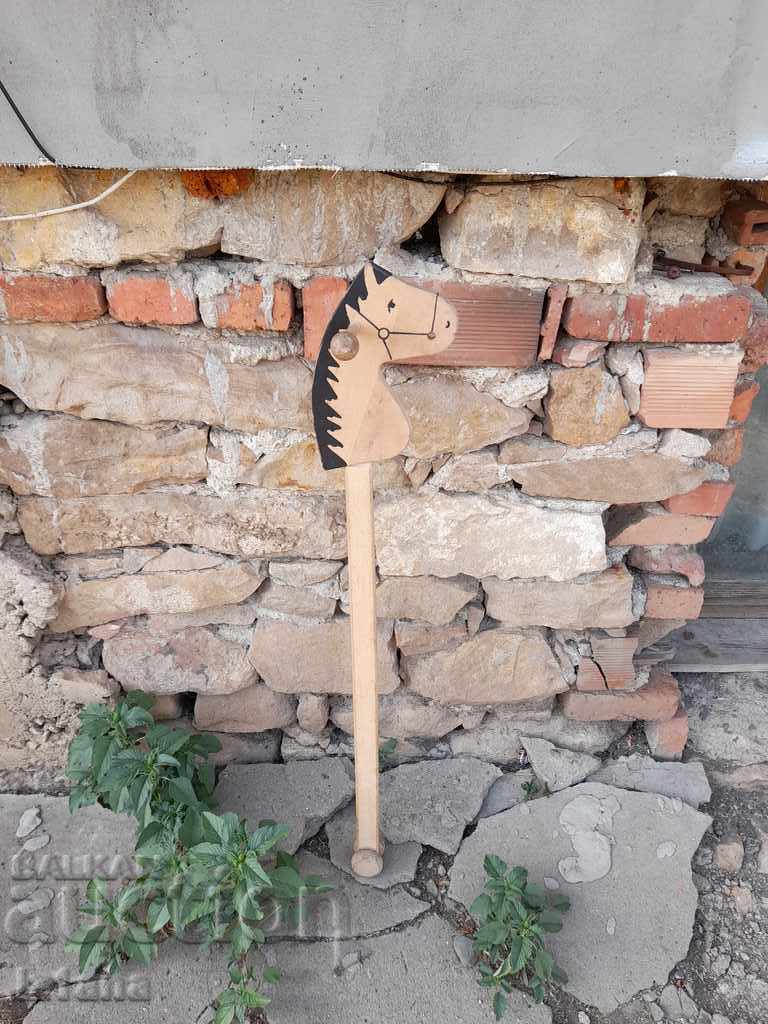 Old wooden horse Old wooden horse