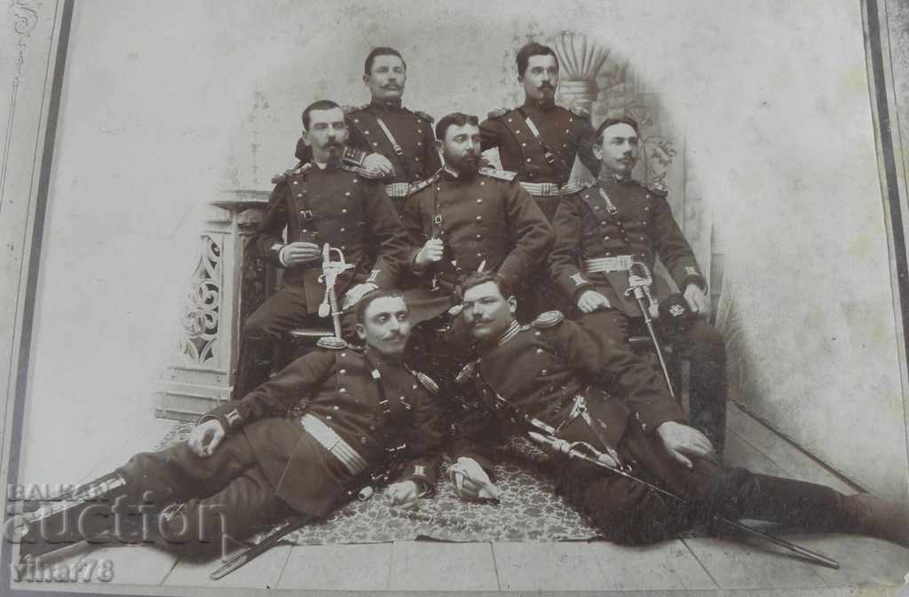 Large old military photo
