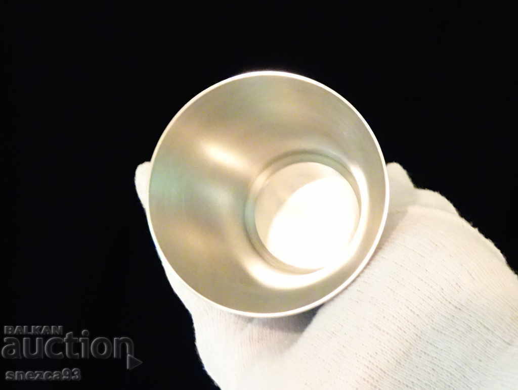 Tin wine cup for a rich table, feast, wedding - 6 Tin wine cup for a rich table, feast, wedding - 6