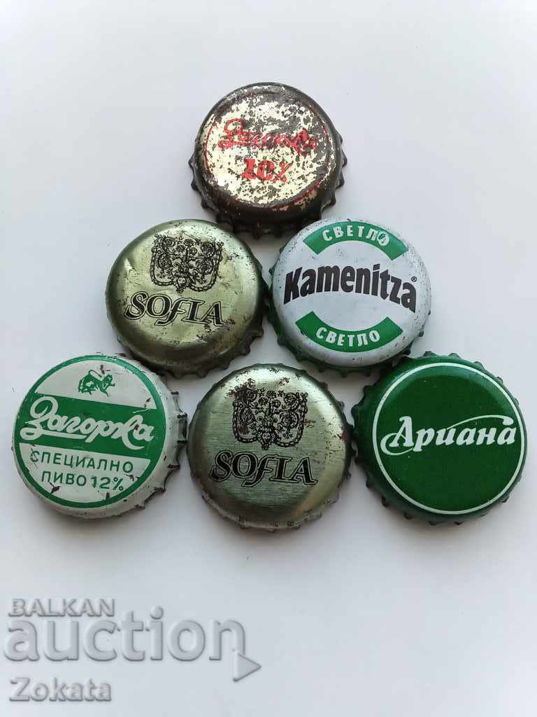 Beer caps. Beer caps.