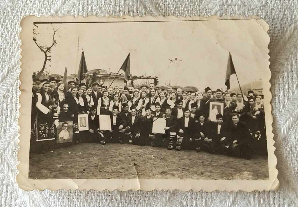 ANUNȚUL SIMEON II CA REGE AL STAREI ZAGORA FOTO DE VACANȚĂ 1943