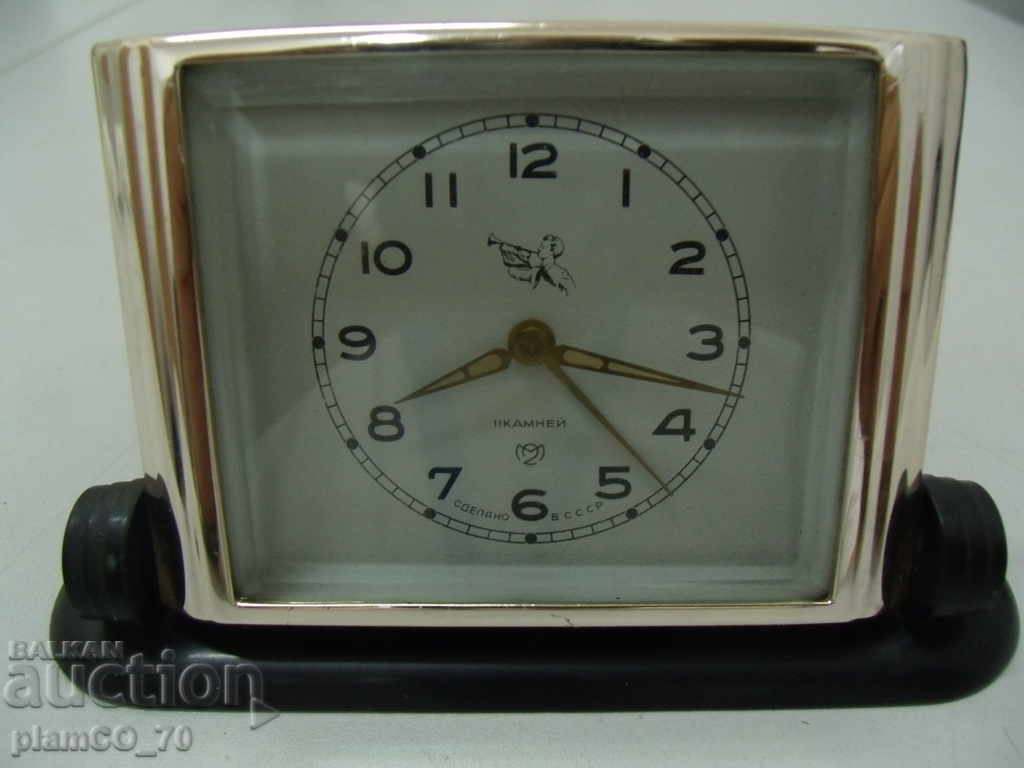 5 * 5506 παλιό ρωσικό επιτραπέζιο ρολόι Pioneer