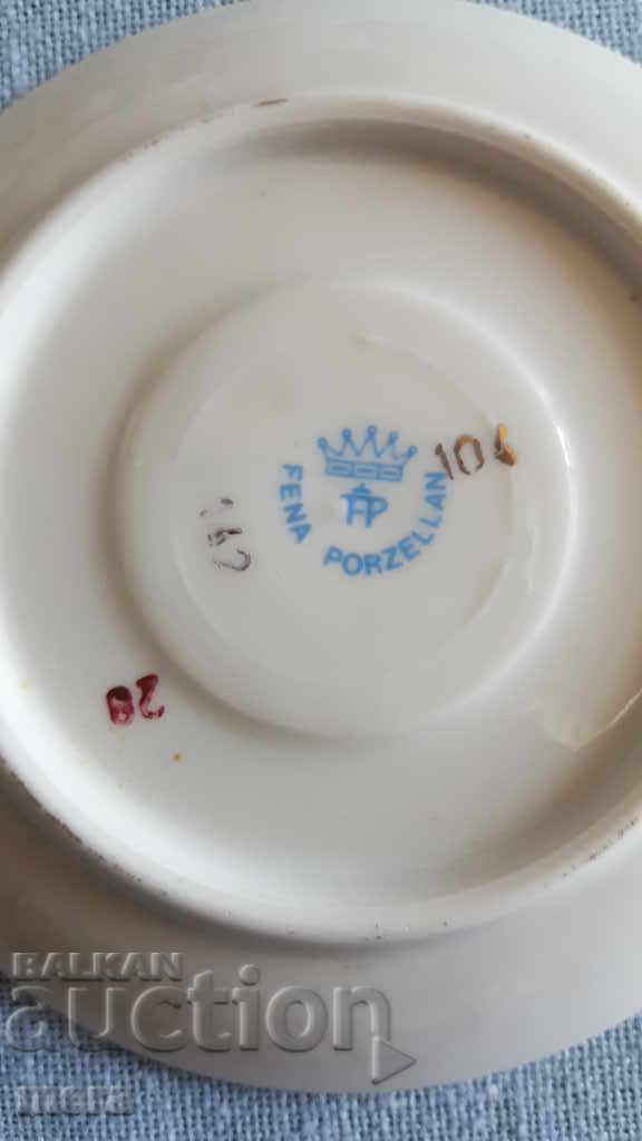 Coffee set made of fine German porcelain - 7