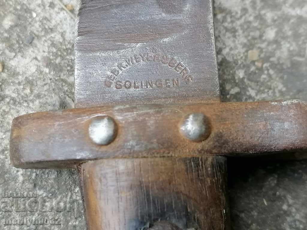 Auction Knife bayonet bayonet for rifle Serbian Mauser 1880 Auction Knife bayonet bayonet for rifle Serbian Mauser 1880