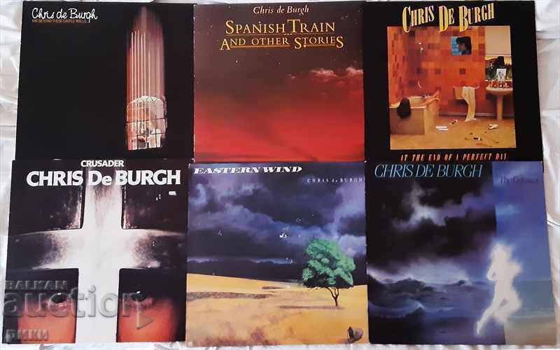 Chris de Burgh - 10 albume