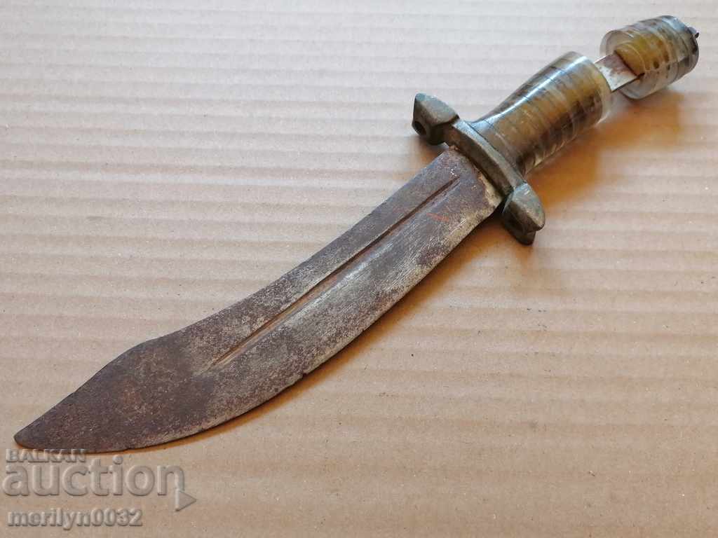 Old knife dagger hanjar blade guard Old knife dagger hanjar blade guard