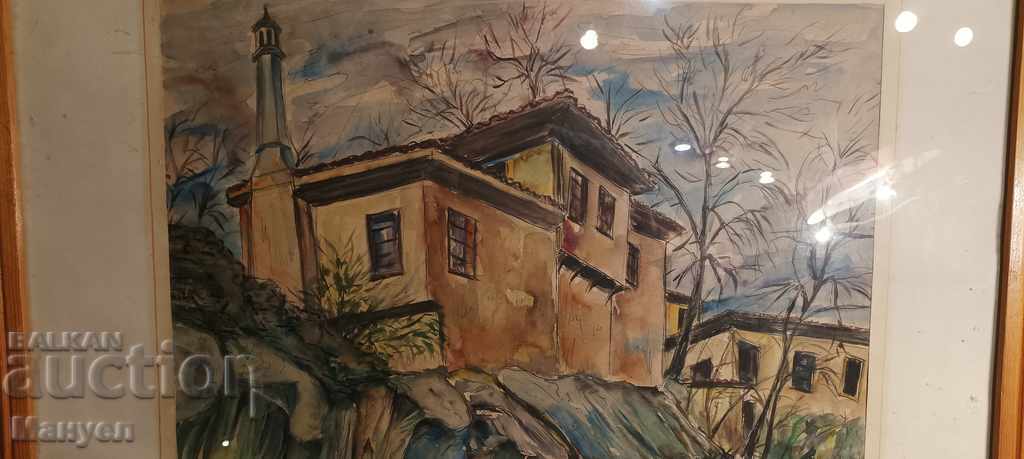 I am selling a watercolor by Georgi Terziev. with price 280.00 BGN | € 143.16