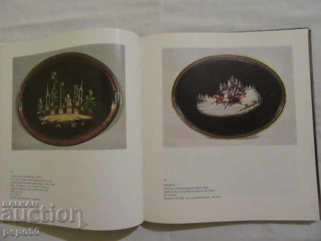 RUSSIAN PAINTED TRAY - ALBUM - in English - 1981. - 5 RUSSIAN PAINTED TRAY - ALBUM - in English - 1981. - 5