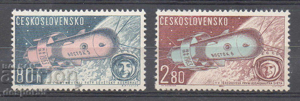 1963. Чехословакия. Пилотиран космически полет.