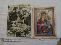 2 RUSSIAN RELIGIOUS CARDS
