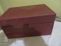 OLD CARDBOARD GIFT BOX - 30x19,5x16cm