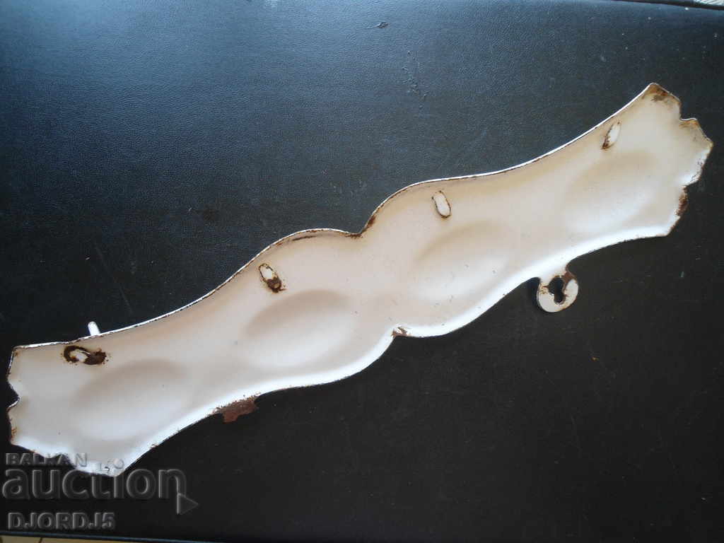 Old enamel hanger - 5 Old enamel hanger - 5