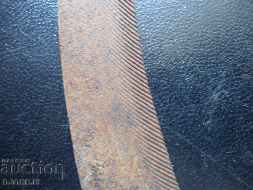 Old sickle, engraved, marking, №11 - 5 Old sickle, engraved, marking, №11 - 5
