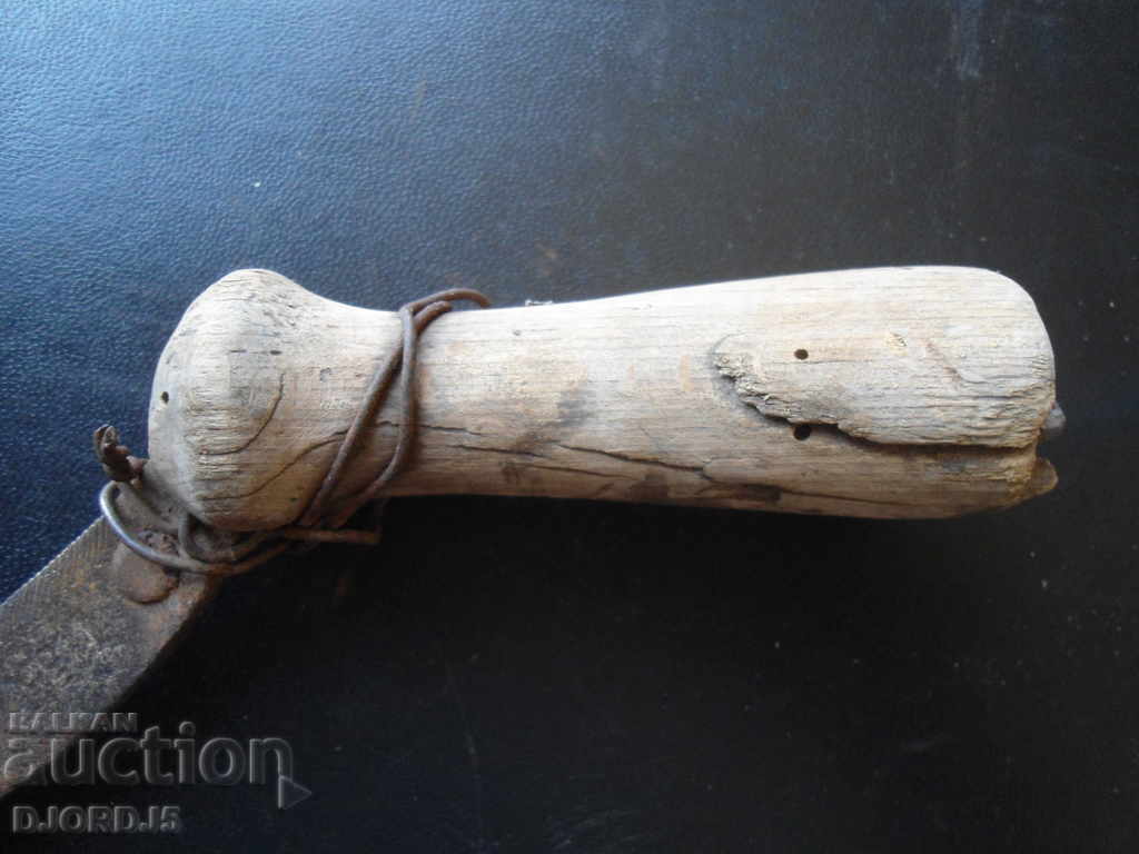 Old sickle, engraved, marking, №11 - 6 Old sickle, engraved, marking, №11 - 6