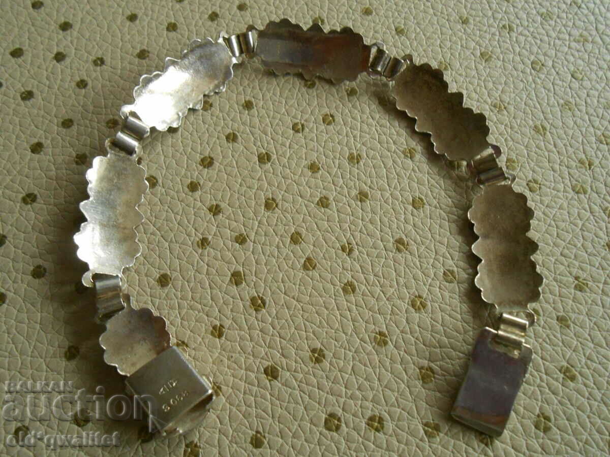 Delivery of BRACELET from the past - silver with enamel, stamps Delivery of BRACELET from the past - silver with enamel, stamps