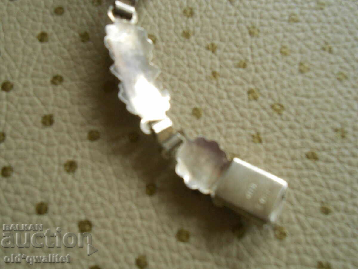 BRACELET from the past - silver with enamel, stamps - 6 BRACELET from the past - silver with enamel, stamps - 6