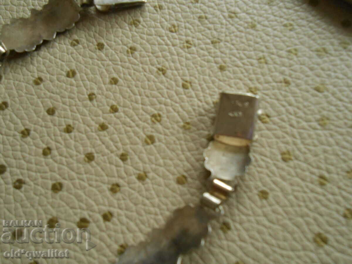 BRACELET from the past - silver with enamel, stamps - 7 BRACELET from the past - silver with enamel, stamps - 7