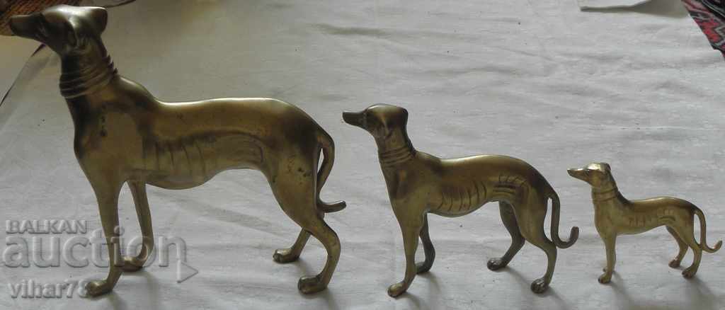 ΣΕΤ ΤΡΙΩΝ ΜΠΡΟΝΖΕ ΣΚΥΛΩΝ με τιμή 299.99 BGN | € 153.38