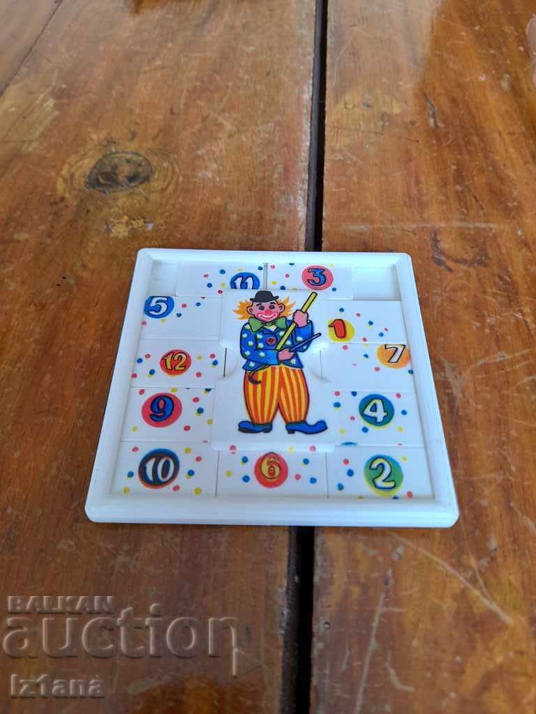 An old children's game, stacking tile, stacking An old children's game, stacking tile, stacking