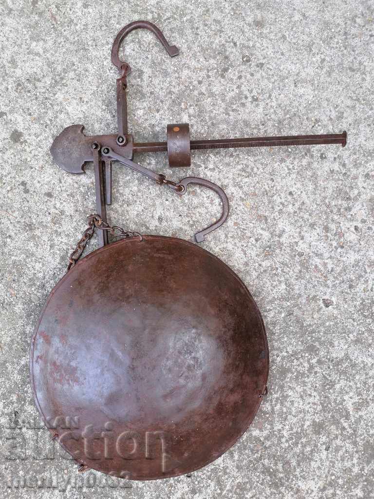 Kantar 10 kg Gabrovo Palantsa weighing scale, beginning of the 20th century - 5 Kantar 10 kg Gabrovo Palantsa weighing scale, beginning of the 20th century - 5