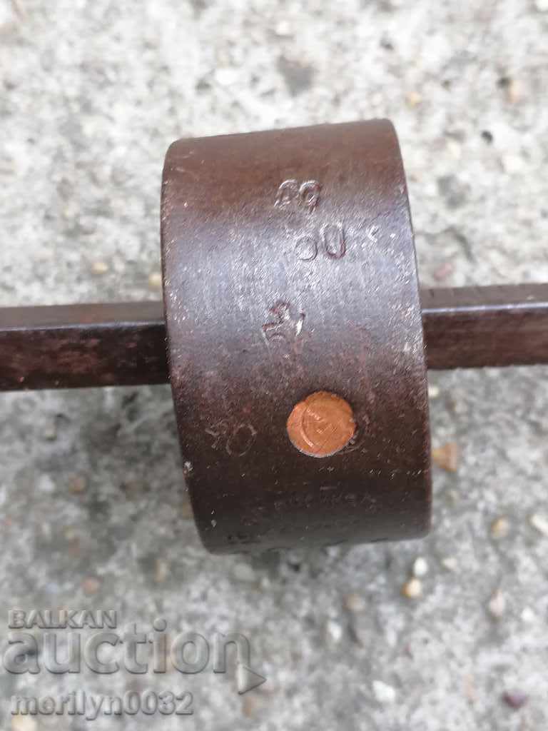 Kantar 10 kg Gabrovo Palantsa weighing scale, beginning of the 20th century - 7 Kantar 10 kg Gabrovo Palantsa weighing scale, beginning of the 20th century - 7