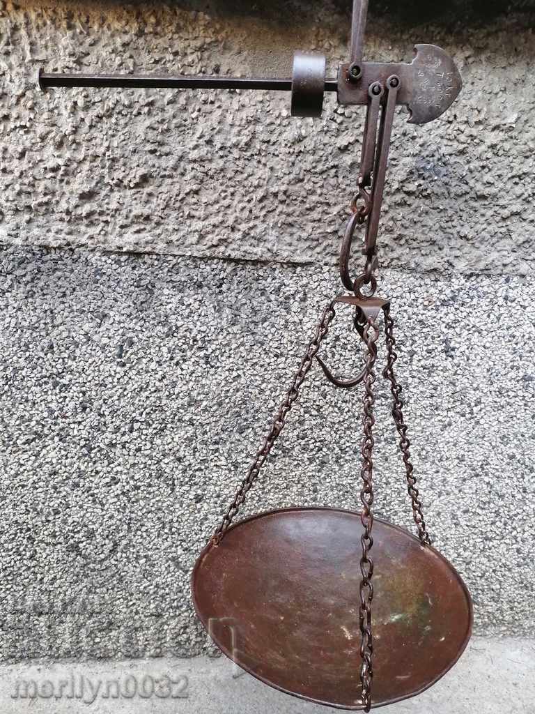 Кантар 10 кг Габрово паланца везна теглилка нач на ХХ век