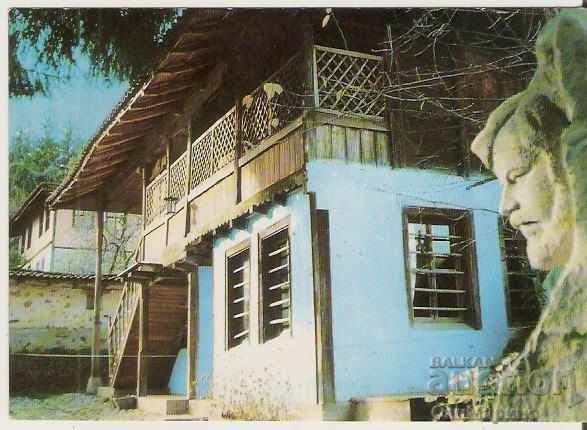 Cartea poștală Bulgaria Koprivshtitsa Dimcho Debelyanov House Museum 5 *