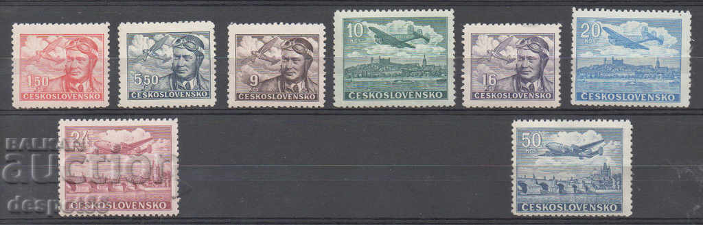 1946. Czechoslovakia. Air mail.