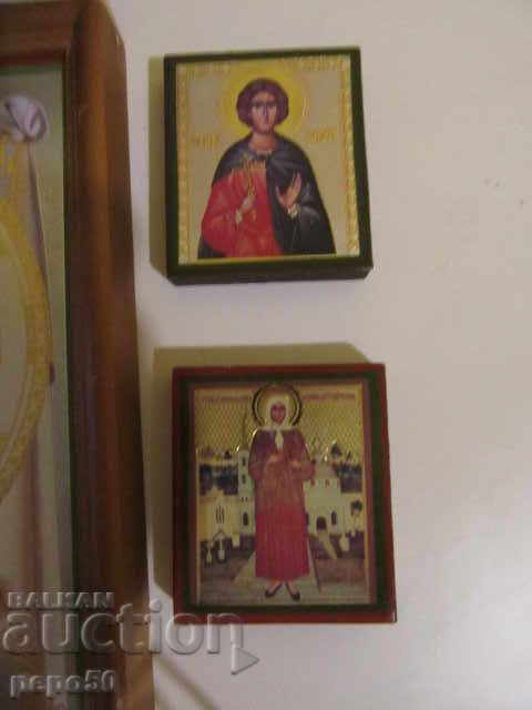 5 pcs. RUSSIAN MINIATURE ICONS - 5