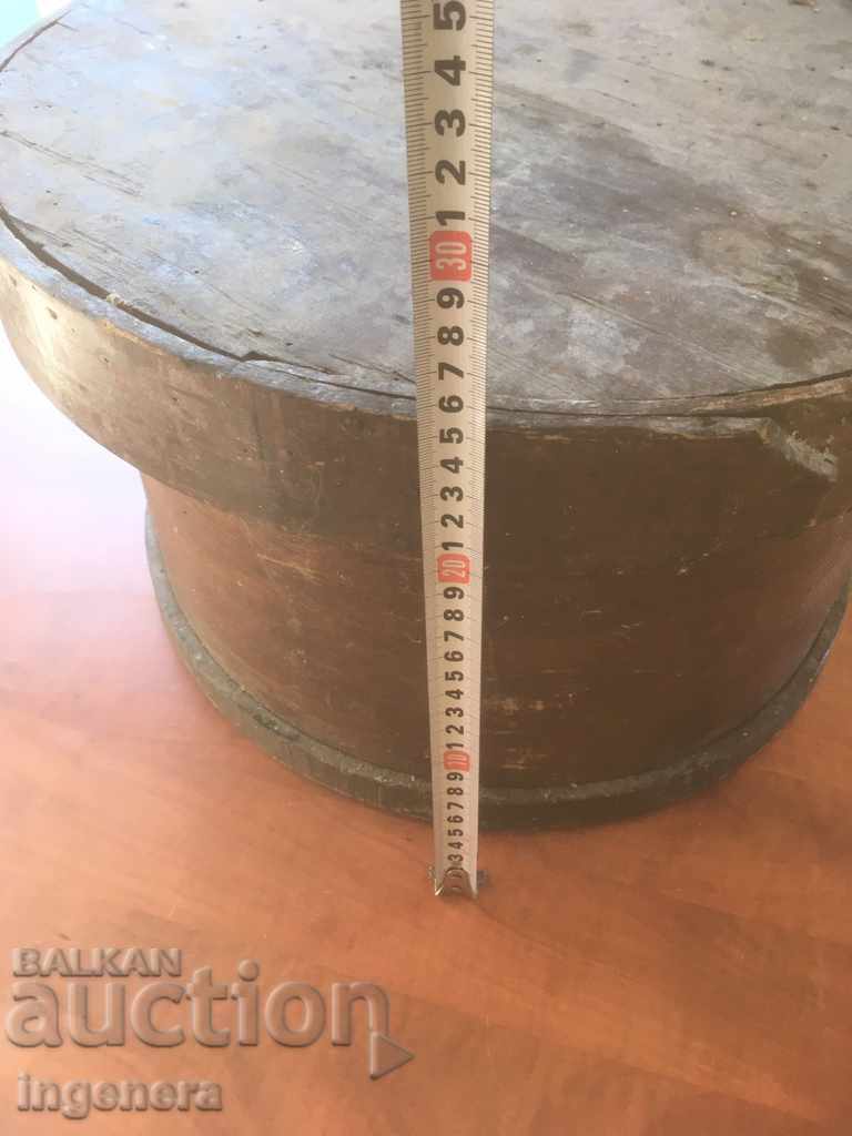 KRINA SHINIK DISH WOOD ANTIQUE WITH LID with price 21.00 BGN | € 10.74 KRINA SHINIK DISH WOOD ANTIQUE WITH LID with price 21.00 BGN | € 10.74