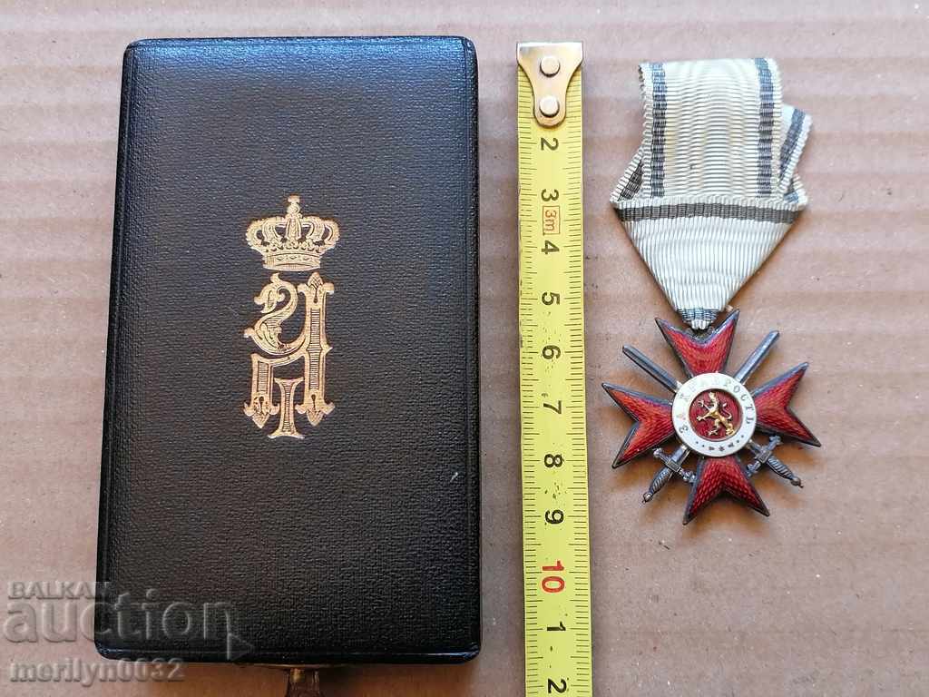 Order of Bravery 4th degree 2nd class Balkan War with price 999.00 BGN | € 510.78 Order of Bravery 4th degree 2nd class Balkan War with price 999.00 BGN | € 510.78