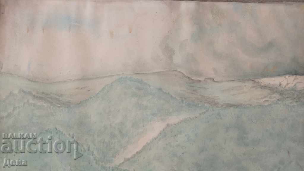 Ivan S. Ivanov WATERCOLOR 1953 - 6 Ivan S. Ivanov WATERCOLOR 1953 - 6