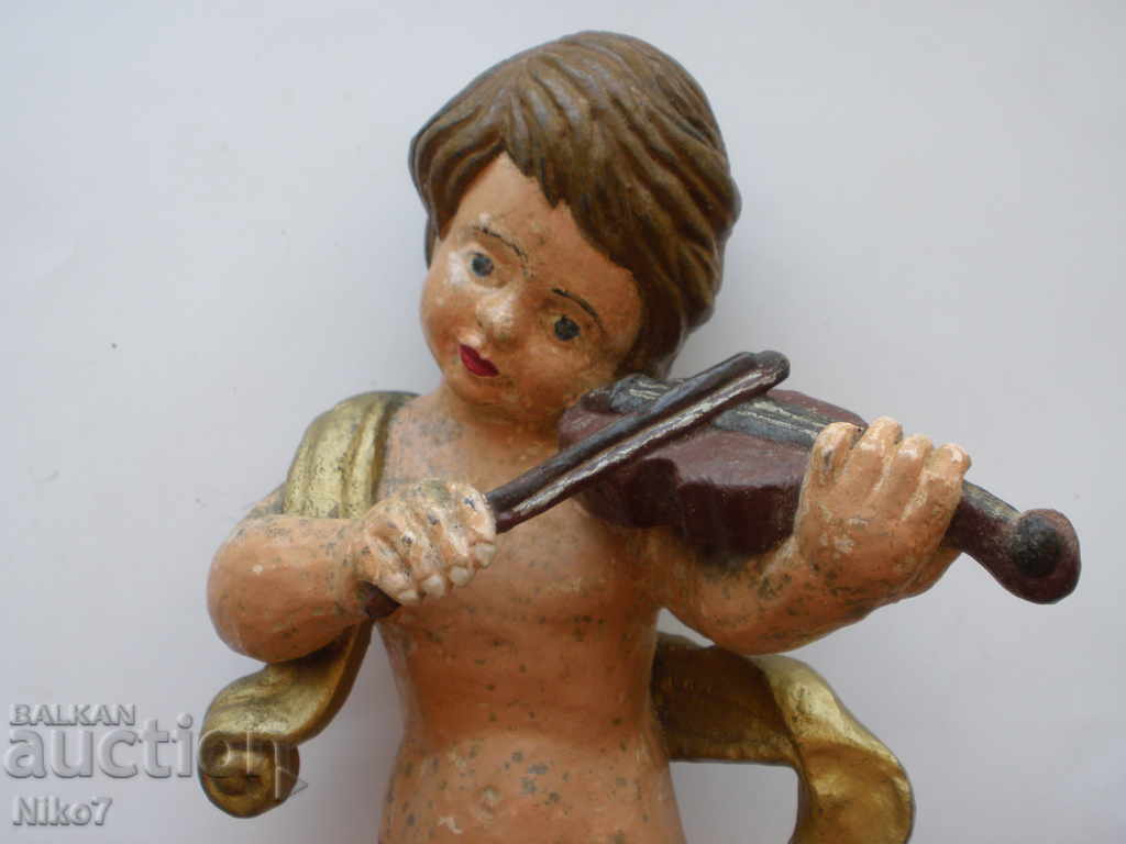 Very old, wooden figure. - 6 Very old, wooden figure. - 6