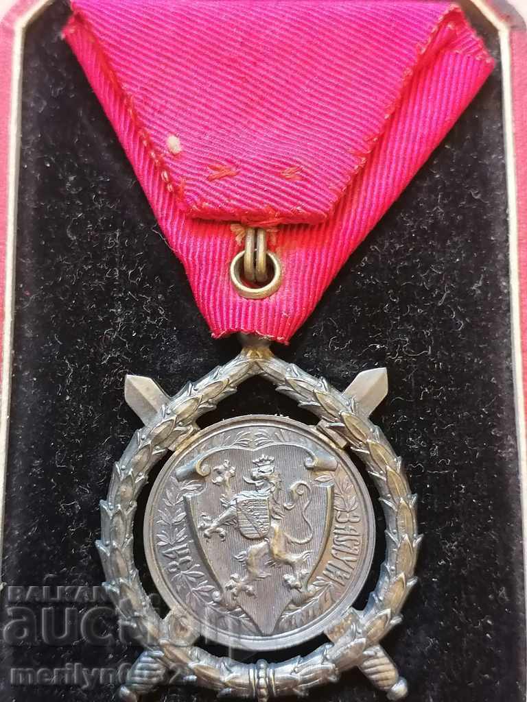 Delivery of Order of Merit Principality of Bulgaria ribbon box Delivery of Order of Merit Principality of Bulgaria ribbon box