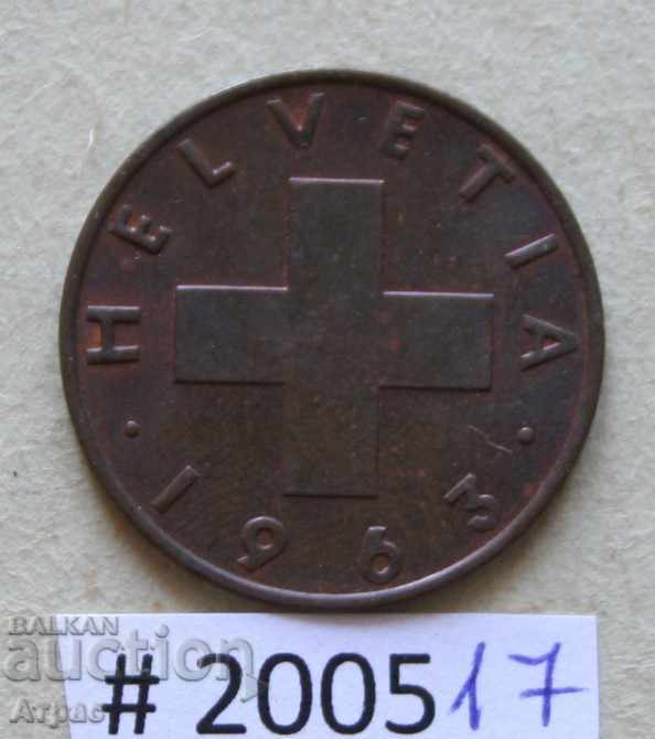 2 rappelling 1963 Elveția cu preț € 0.77 | 1.51 BGN